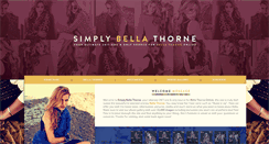 Desktop Screenshot of bellathorne.bz